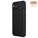 NILLKIN CAMSHIELD LEATHER IPHONE 13 BLACK / CZARNY