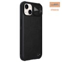 NILLKIN CAMSHIELD LEATHER IPHONE 13 PRO MAX, BLACK / CZARNY